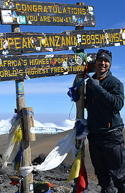 Climbing Kilimanjaro