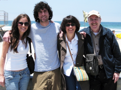 Mickey with his family